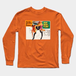 Flint 1966 poster Long Sleeve T-Shirt